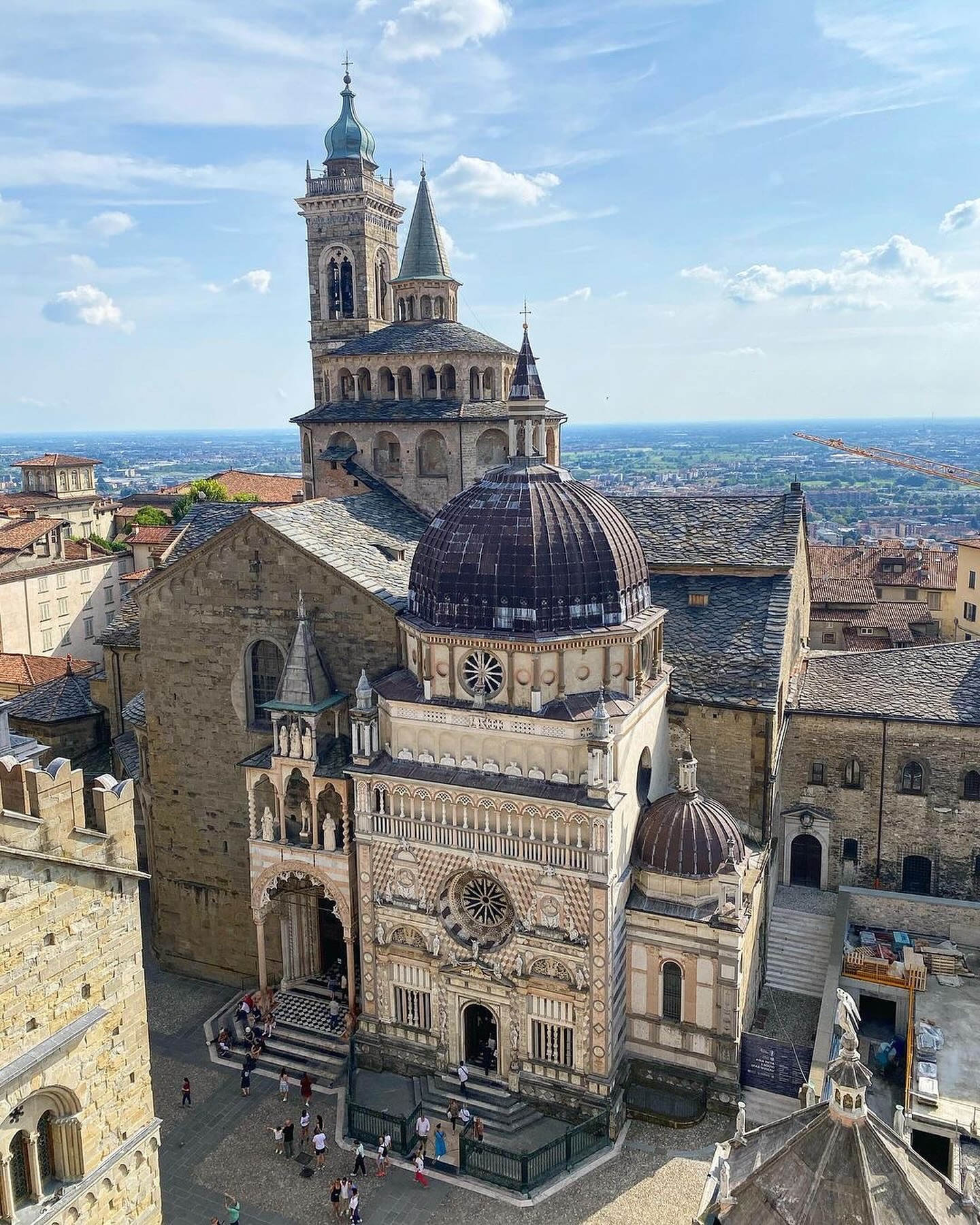Bergamo Basilica's Architectural Grandeur