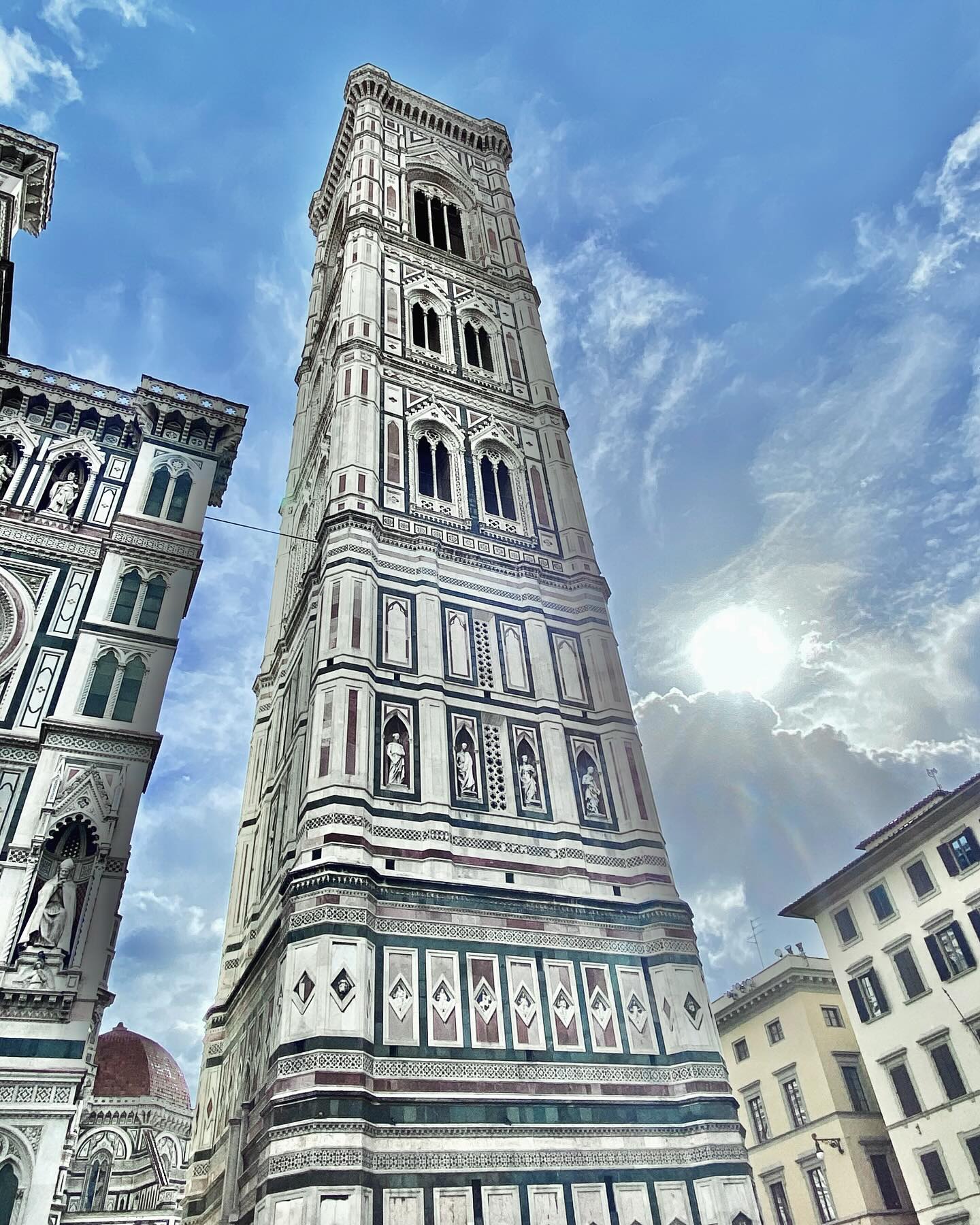 Giotto's Bell Tower Florence Marble Architecture