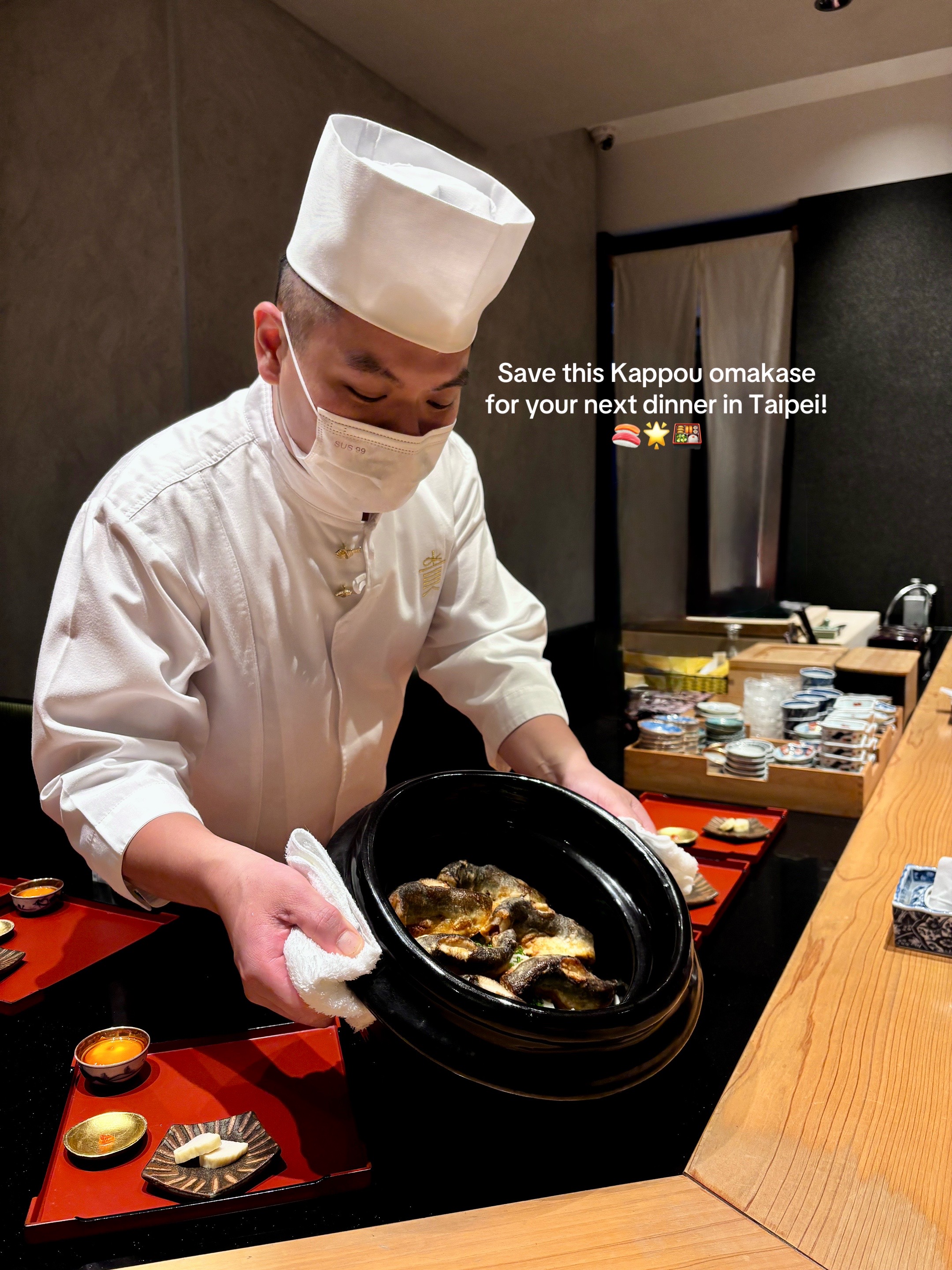 Taipei Kappou Omakase Dining Experience