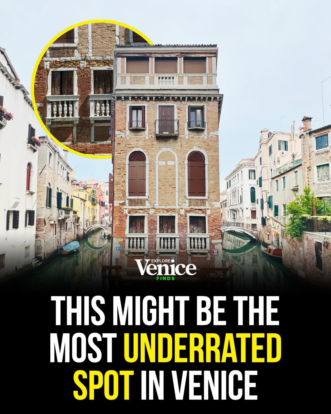 Charming Venice Canal Offers Picturesque, Quiet Views