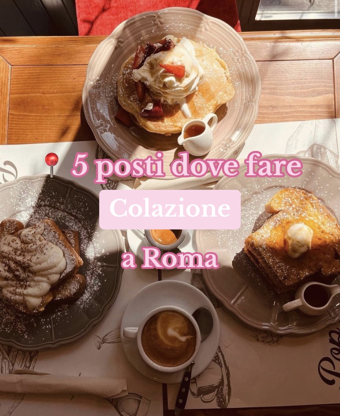 Breakfast Spots Across Rome