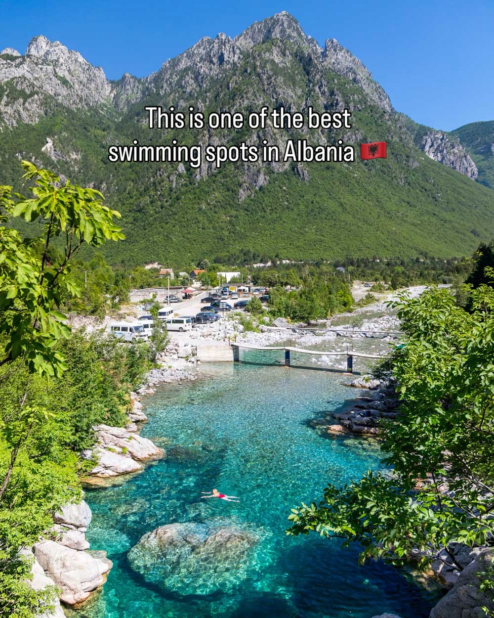 Albanian Natural Pools With Stunning Views