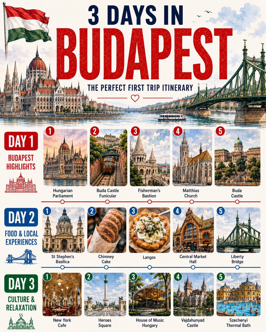Budapest's Top Attractions and Culinary Hotspots