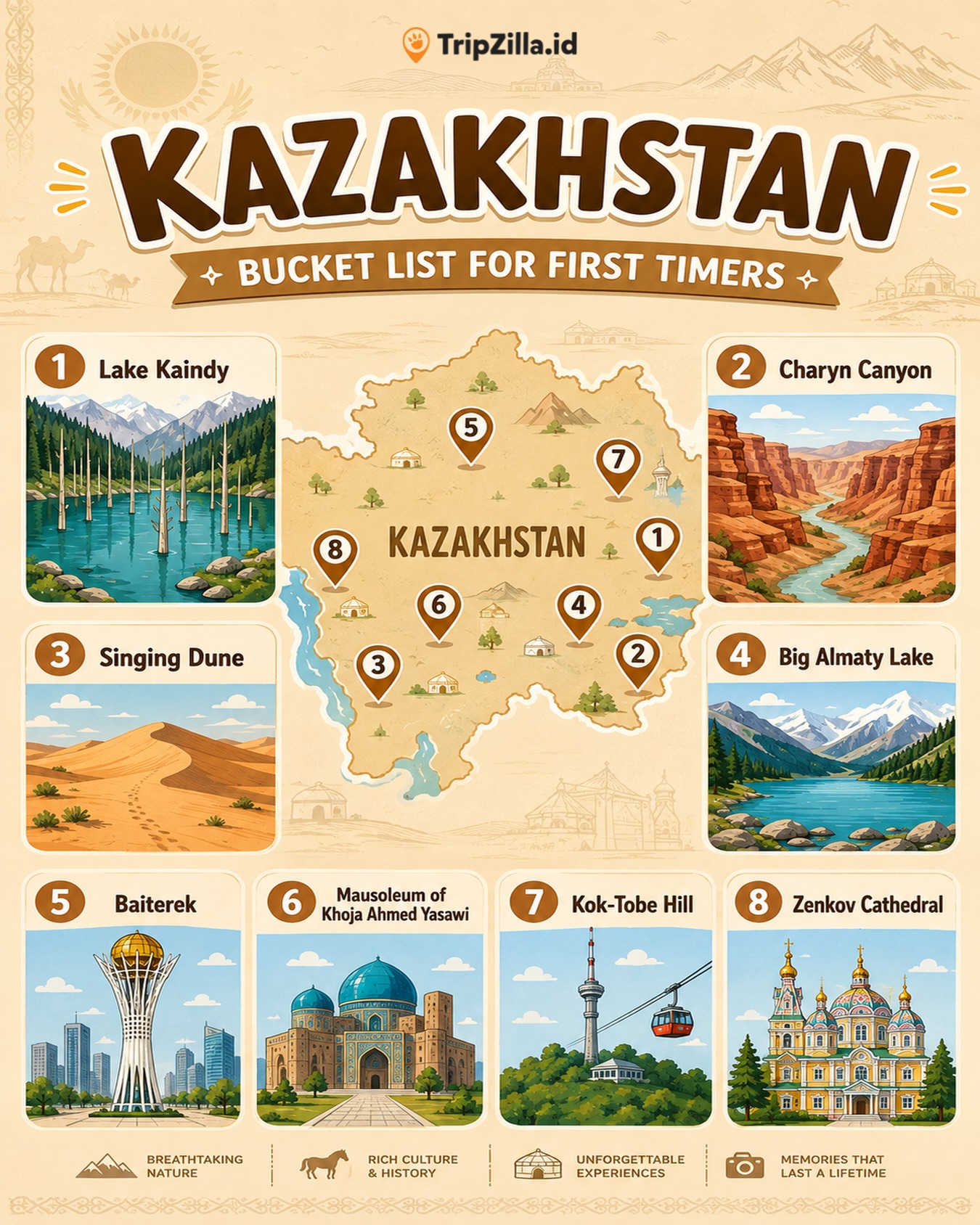 Kazakhstan's Must-See City and Nature Destinations
