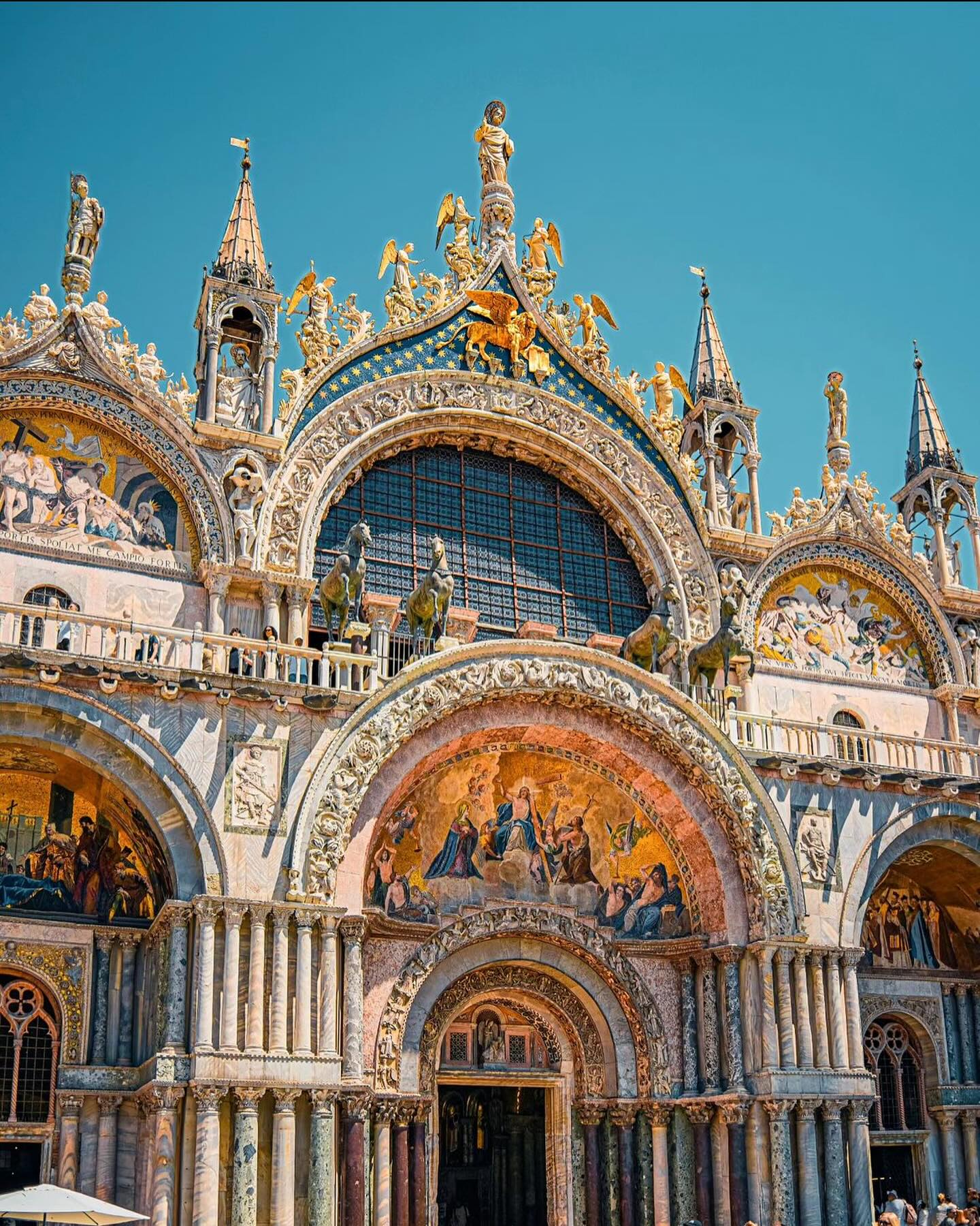 St. Mark's Basilica Facade Detail