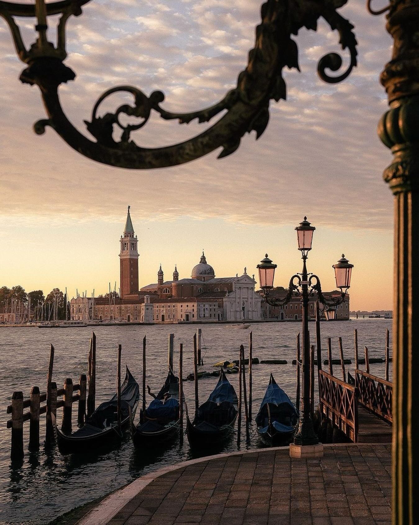 Venice Sunset Views Featuring San Giorgio Maggiore