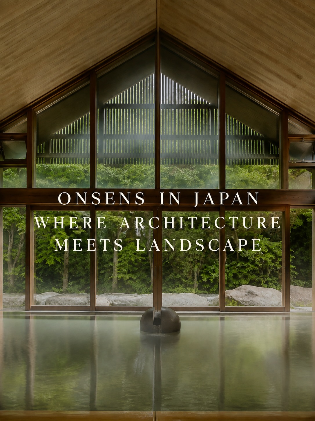 Japanese Ryokans Feature Architecture, Water, and Nature