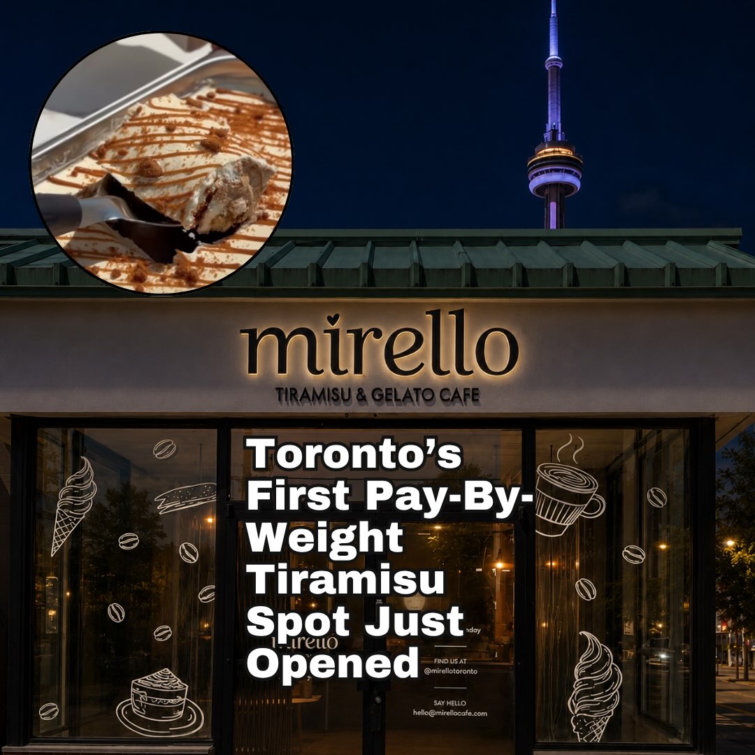New Tiramisu and Gelato Cafe Opens in Toronto