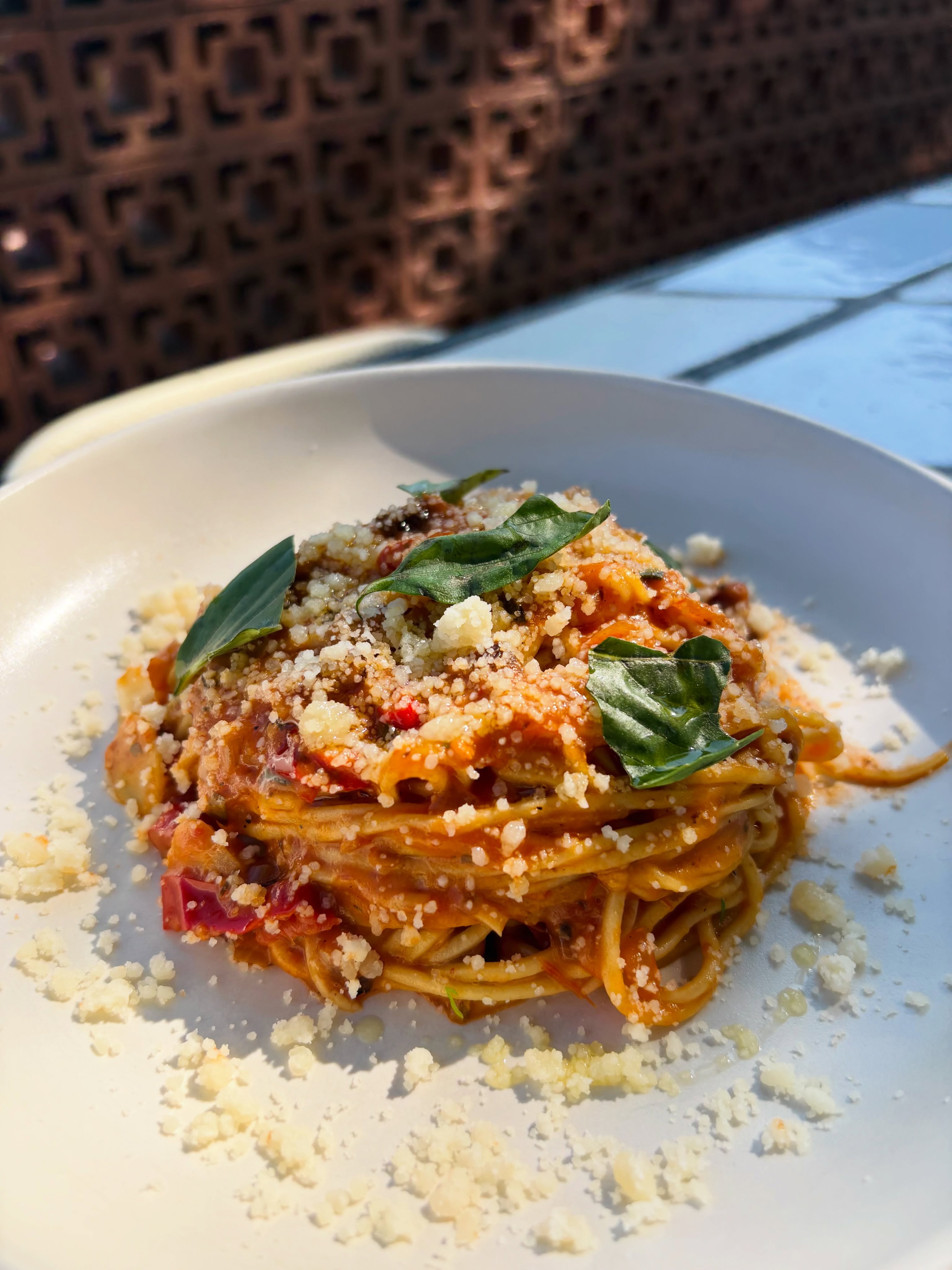Bar Toti's Spaghetti All'Amatriciana Special