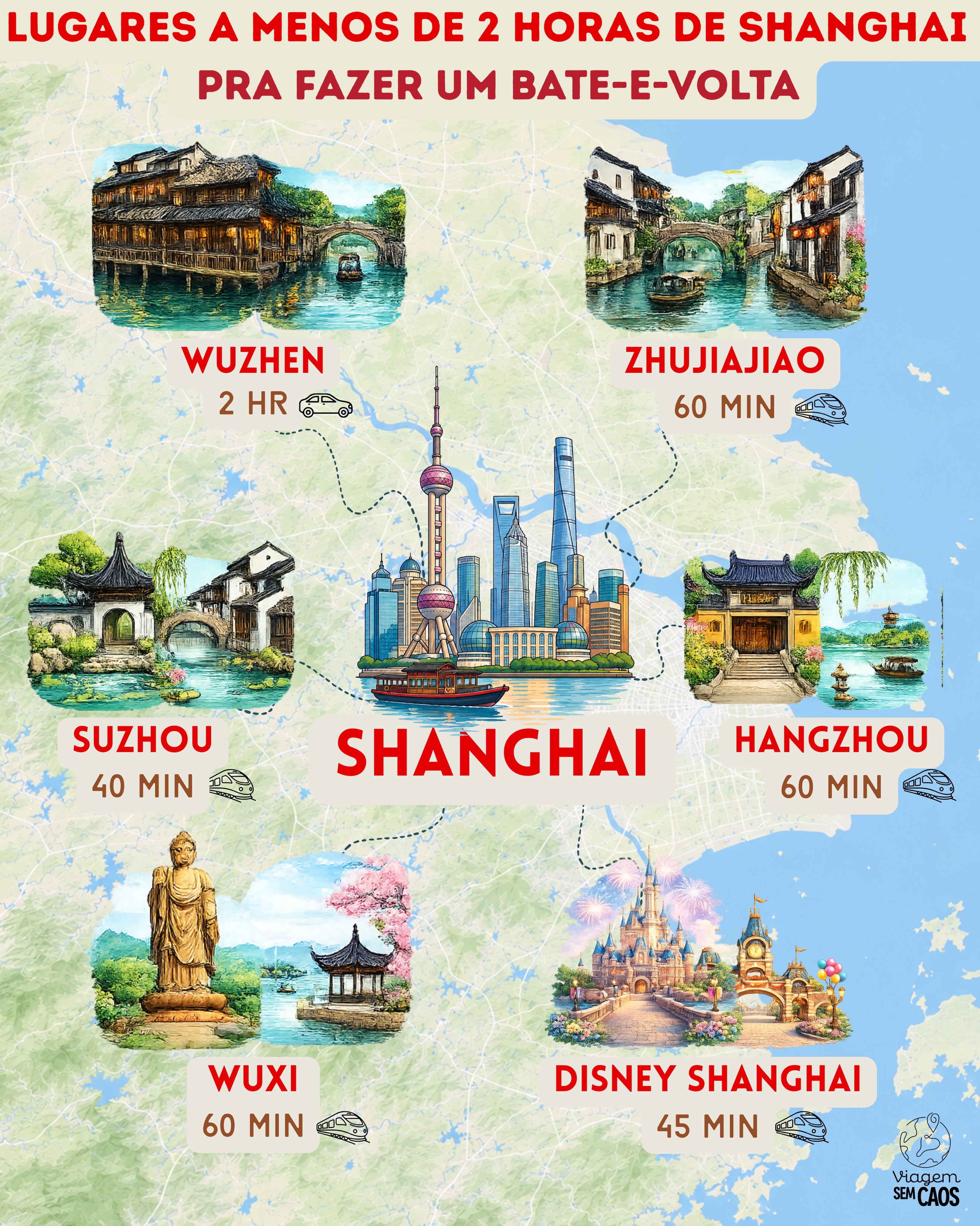 Day Trip Destinations Near Shanghai