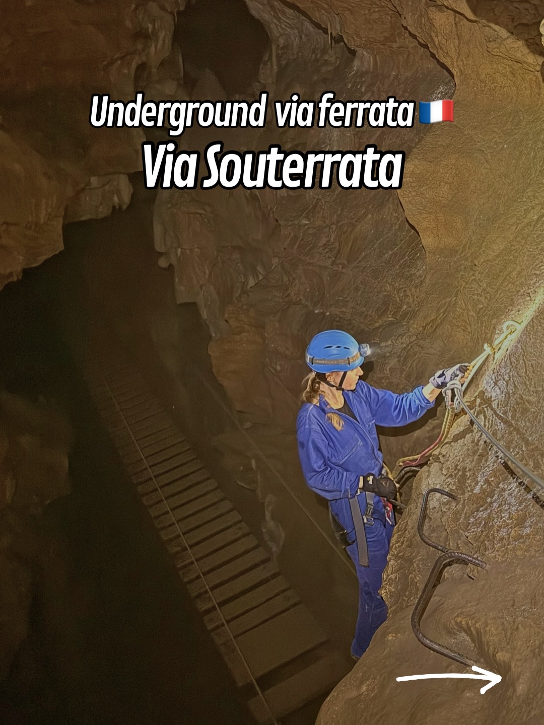 Underground Via Ferrata Caves and Verdon Gorge