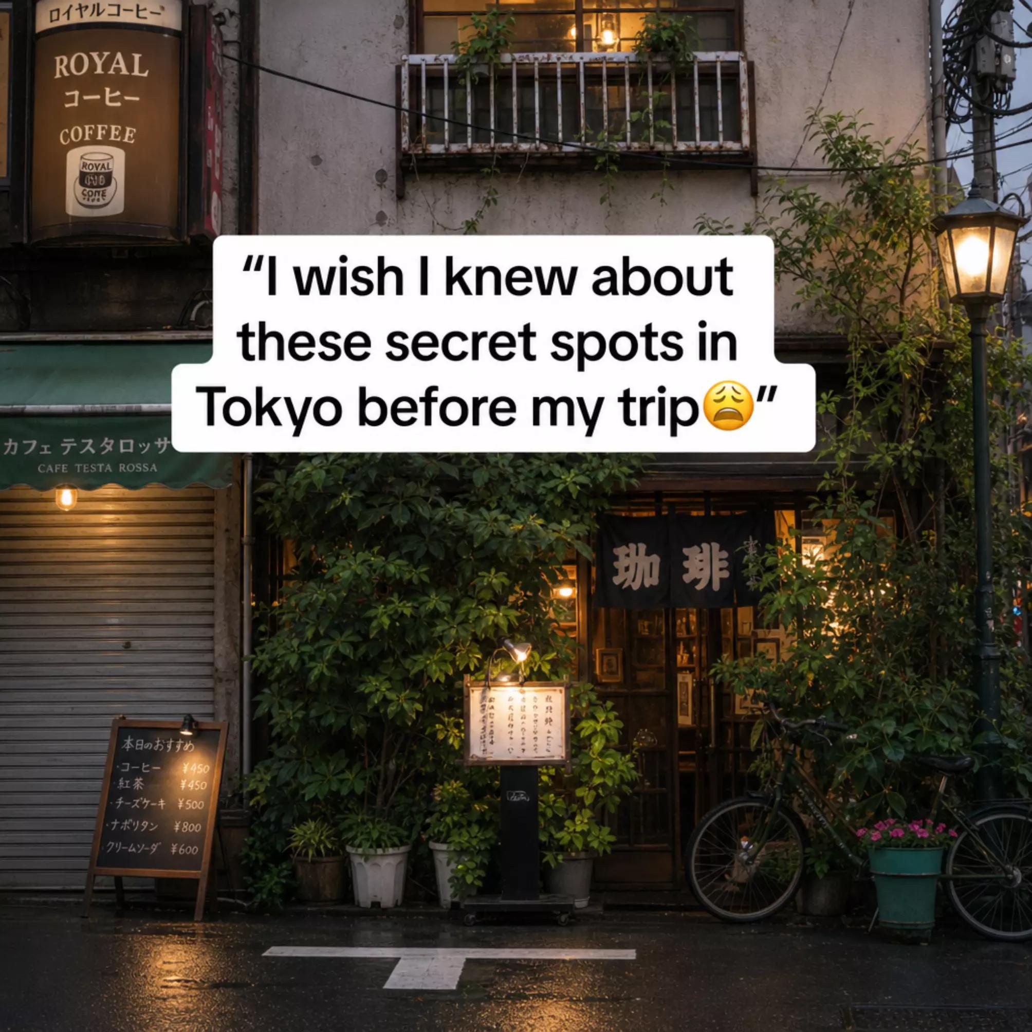 Tokyo's Secret Spots for Peace and Culture