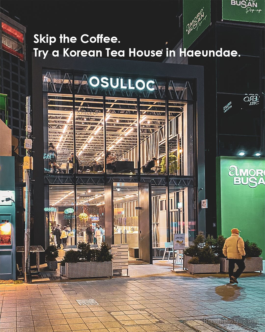 Busan Tea House Near Haeundae Beach