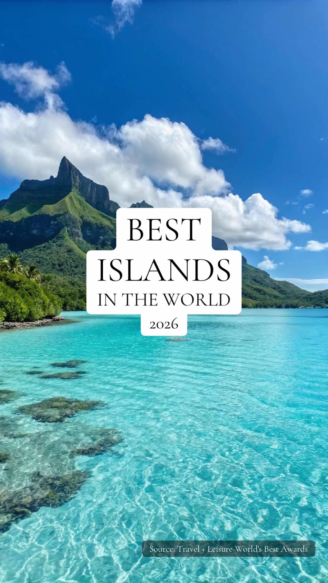 Top Global Islands for Beautiful Beaches and Resorts