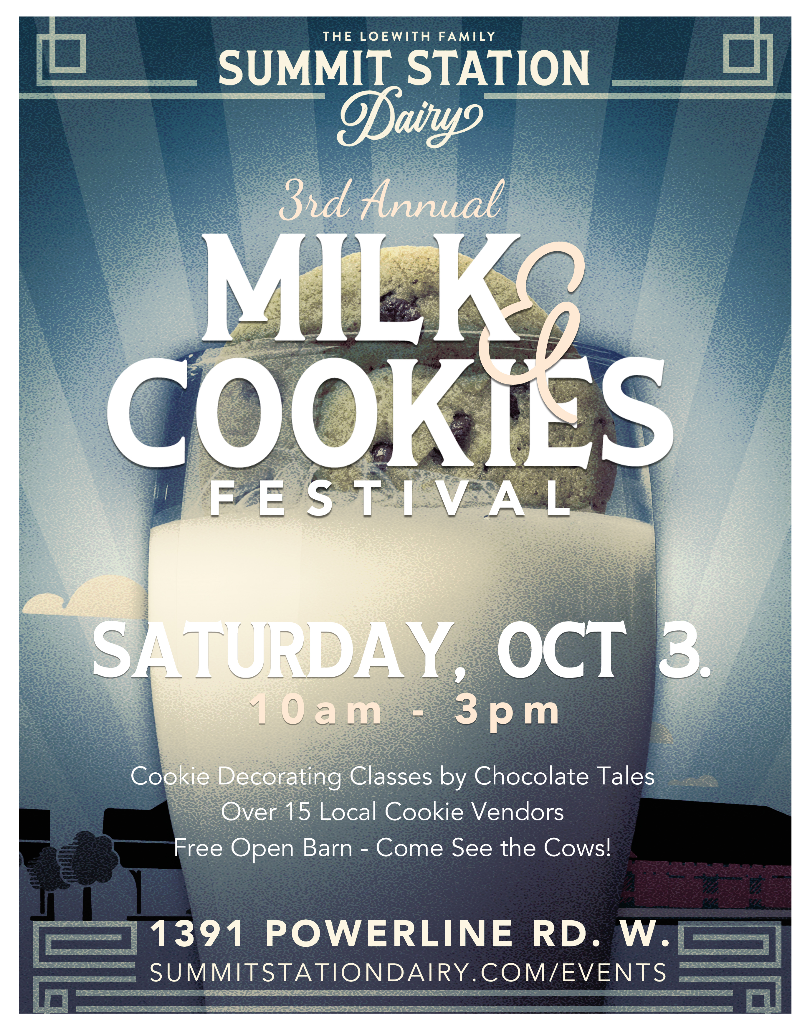 Summit Station Dairy Hosts Milk & Cookies Festival