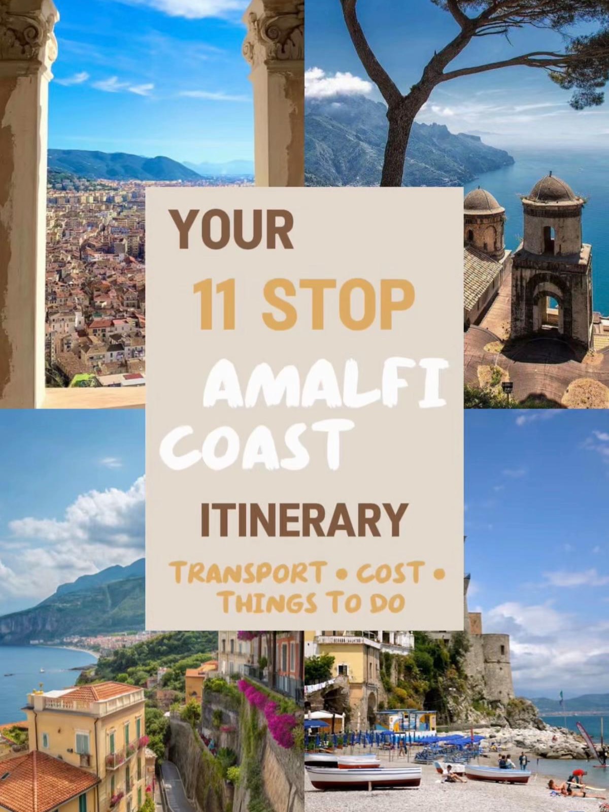 Amalfi Coast's Most Iconic Stops