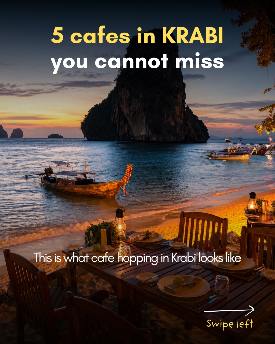 Five Krabi Cafes With Amazing Views