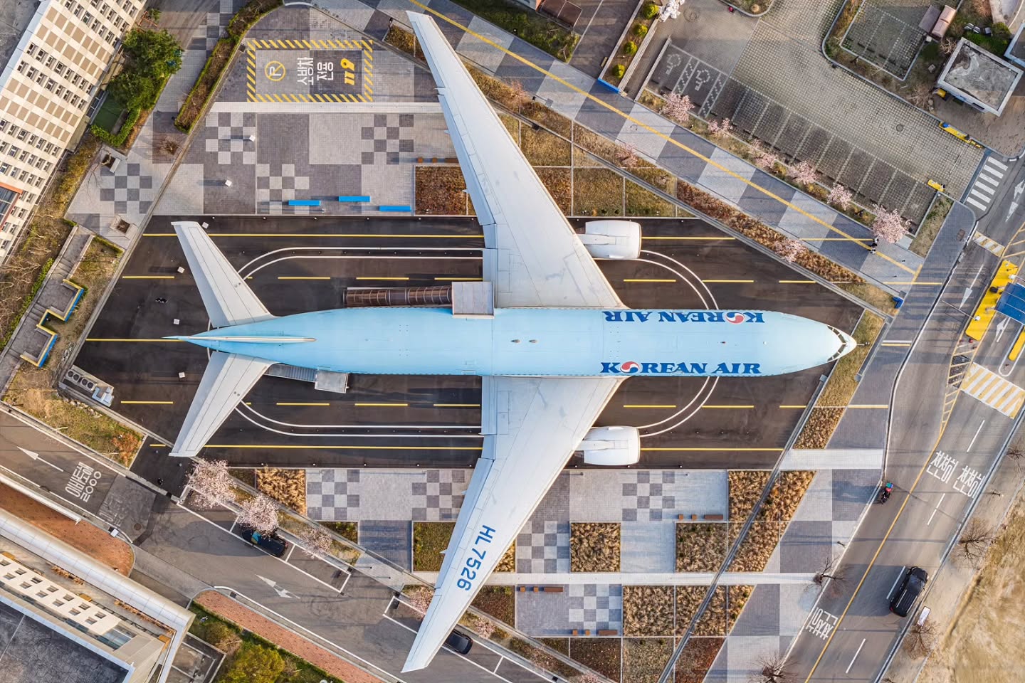 Former Korean Air Plane At Inha Technical College