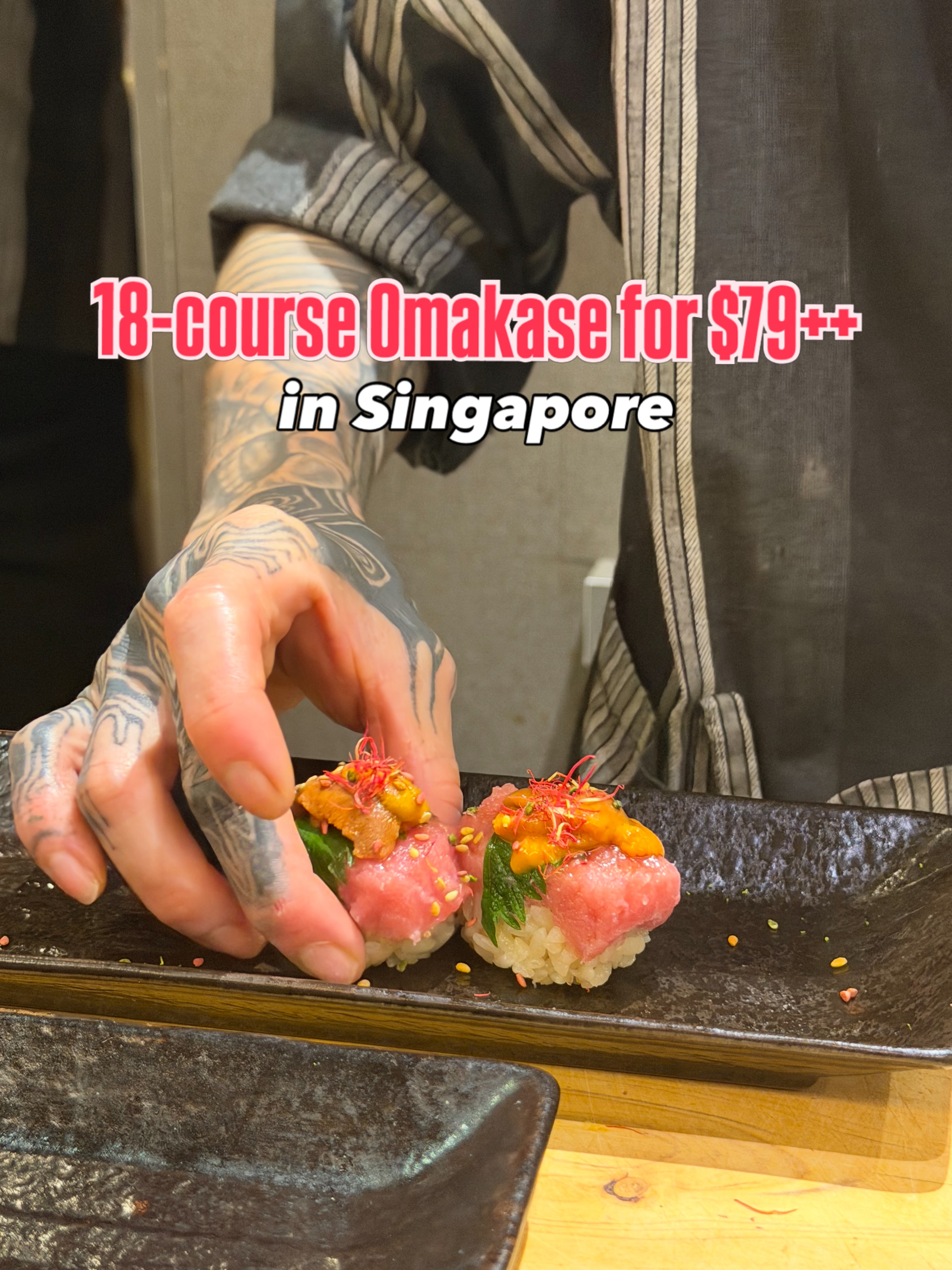 Mitsu Sushi Bar: Best Omakase In Singapore