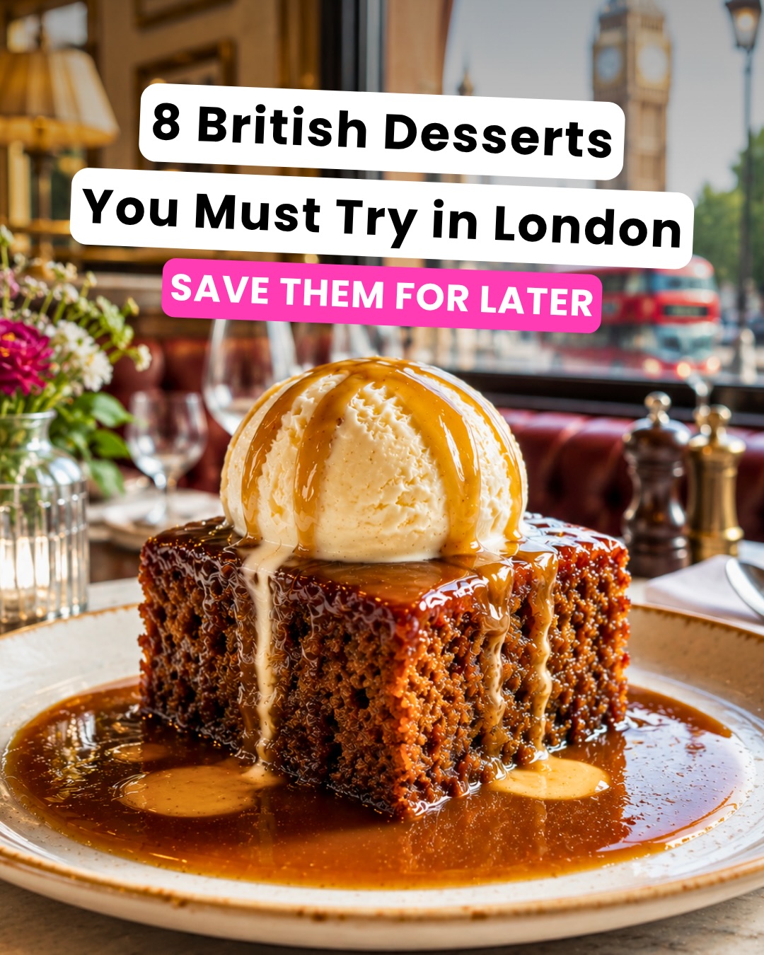 Must-Try British Desserts Across London