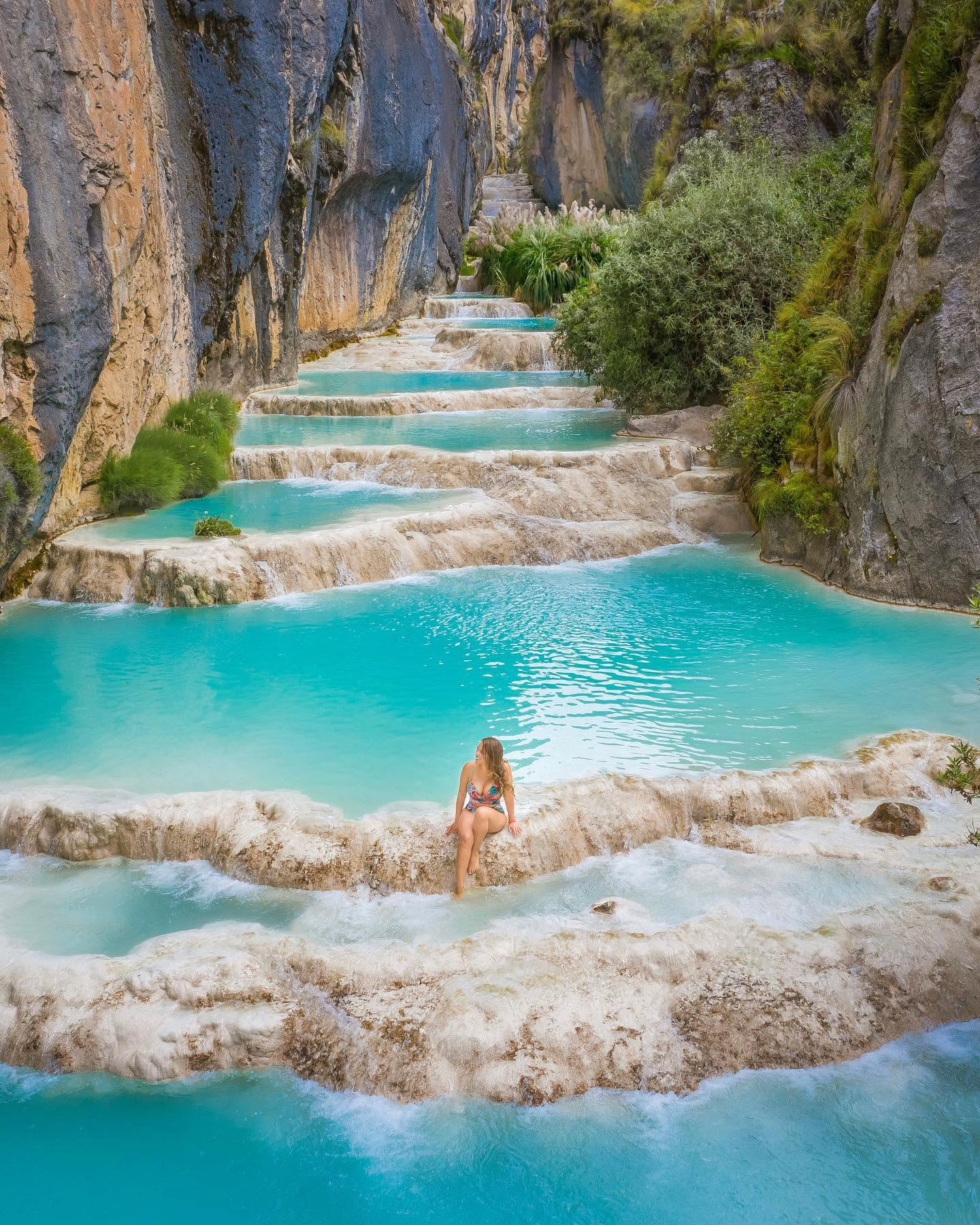 Turquoise Waters Of Millpu In Ayacucho