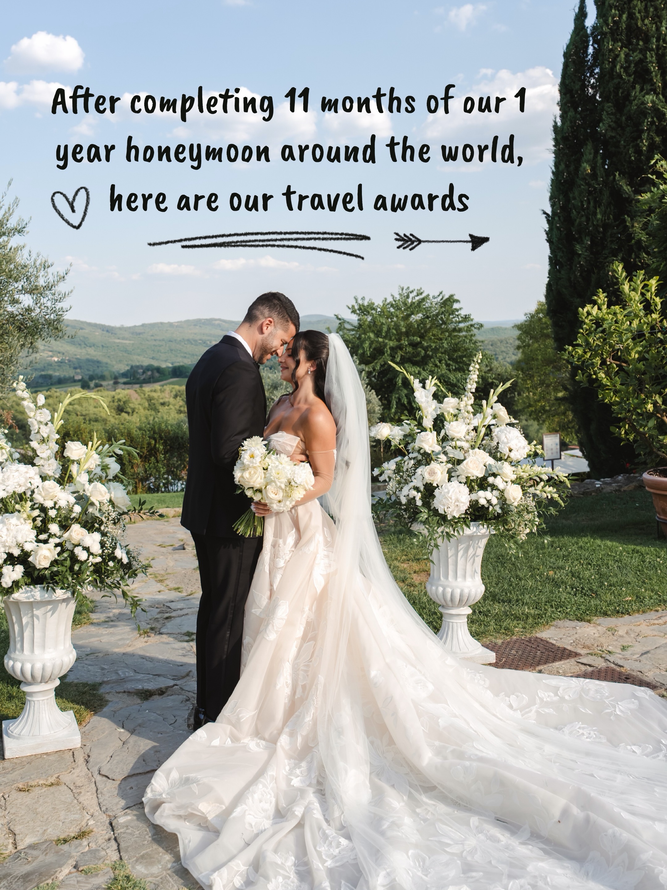 Honeymooners Share World Travel Awards