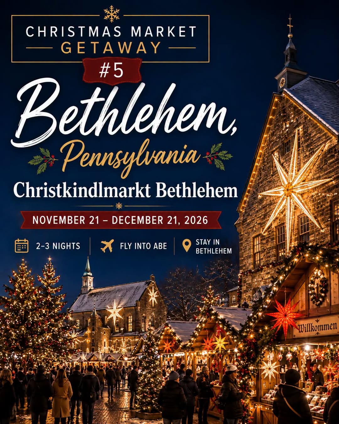 Christmas Market at SteelStacks in Bethlehem