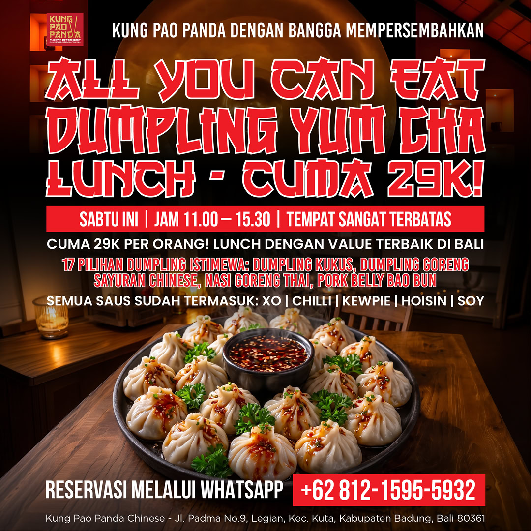 All-You-Can-Eat Dumplings At Kung Pao Panda