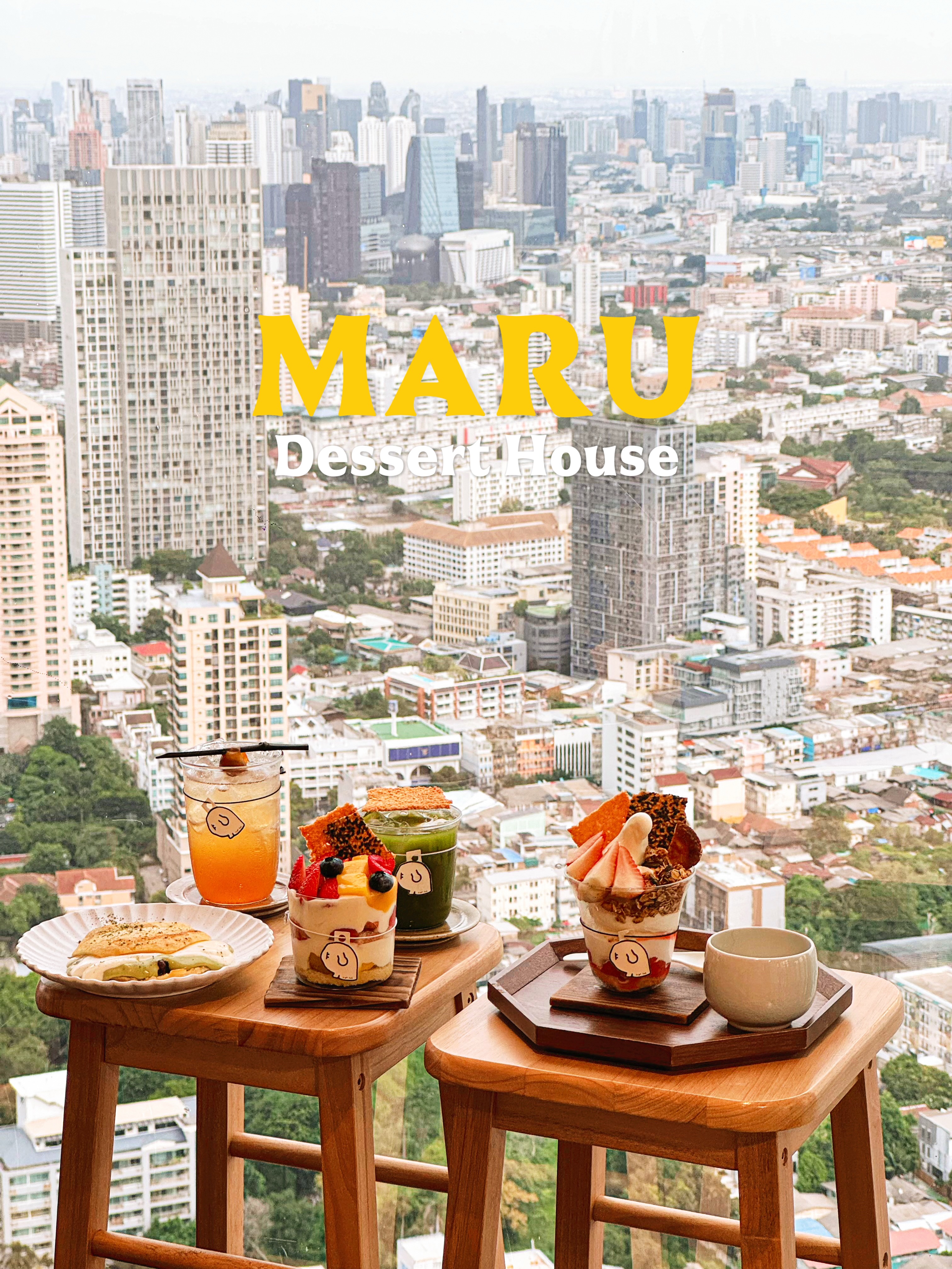 Bangkok's 55th Floor Offers High-Altitude Dessert Views