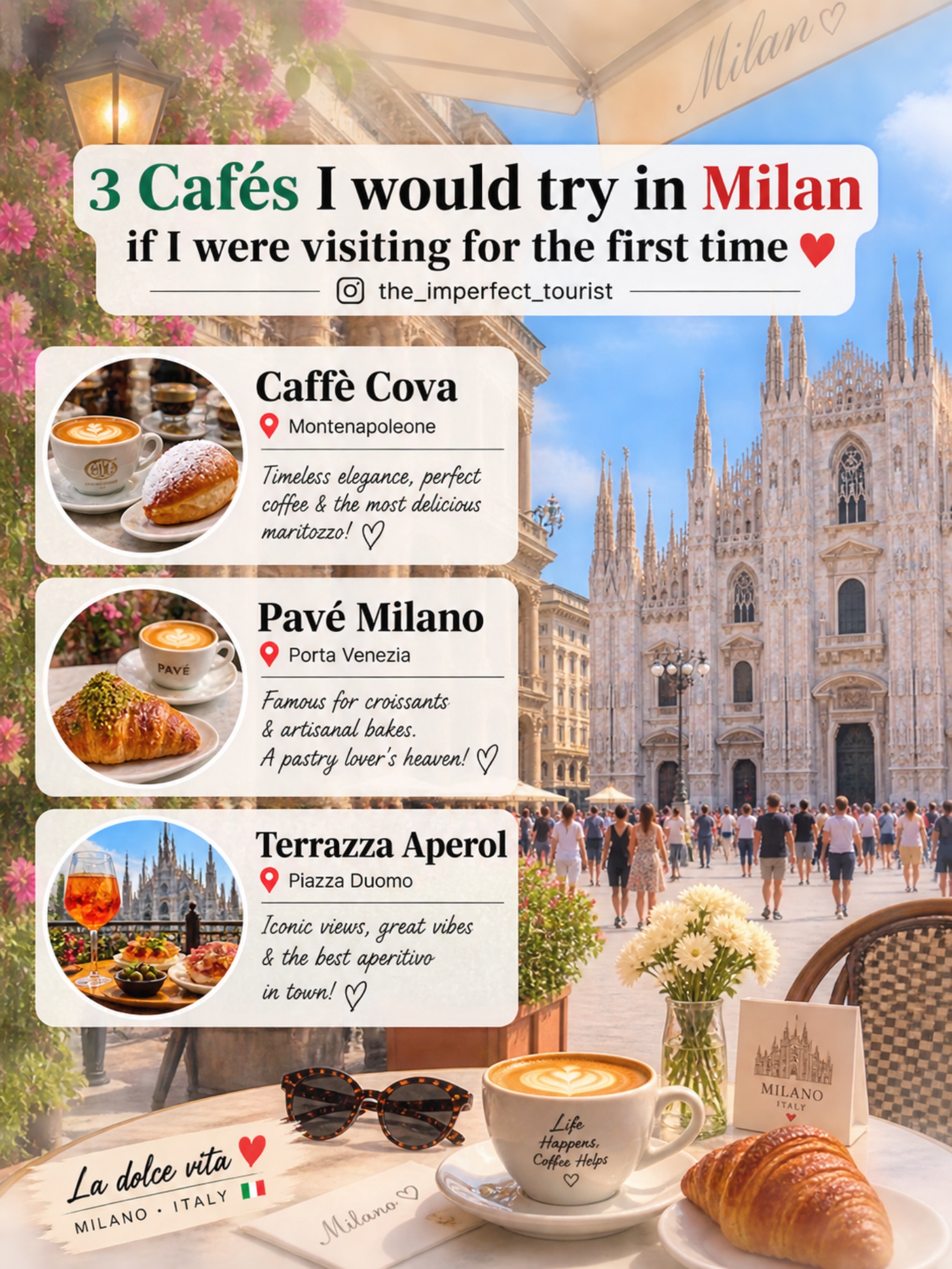 Milan Cafes For First-Time Visitors