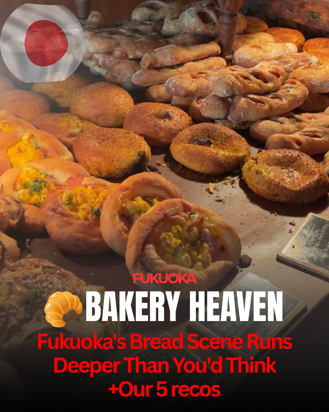Fukuoka's Beloved Bakeries Offer Delicious Bread
