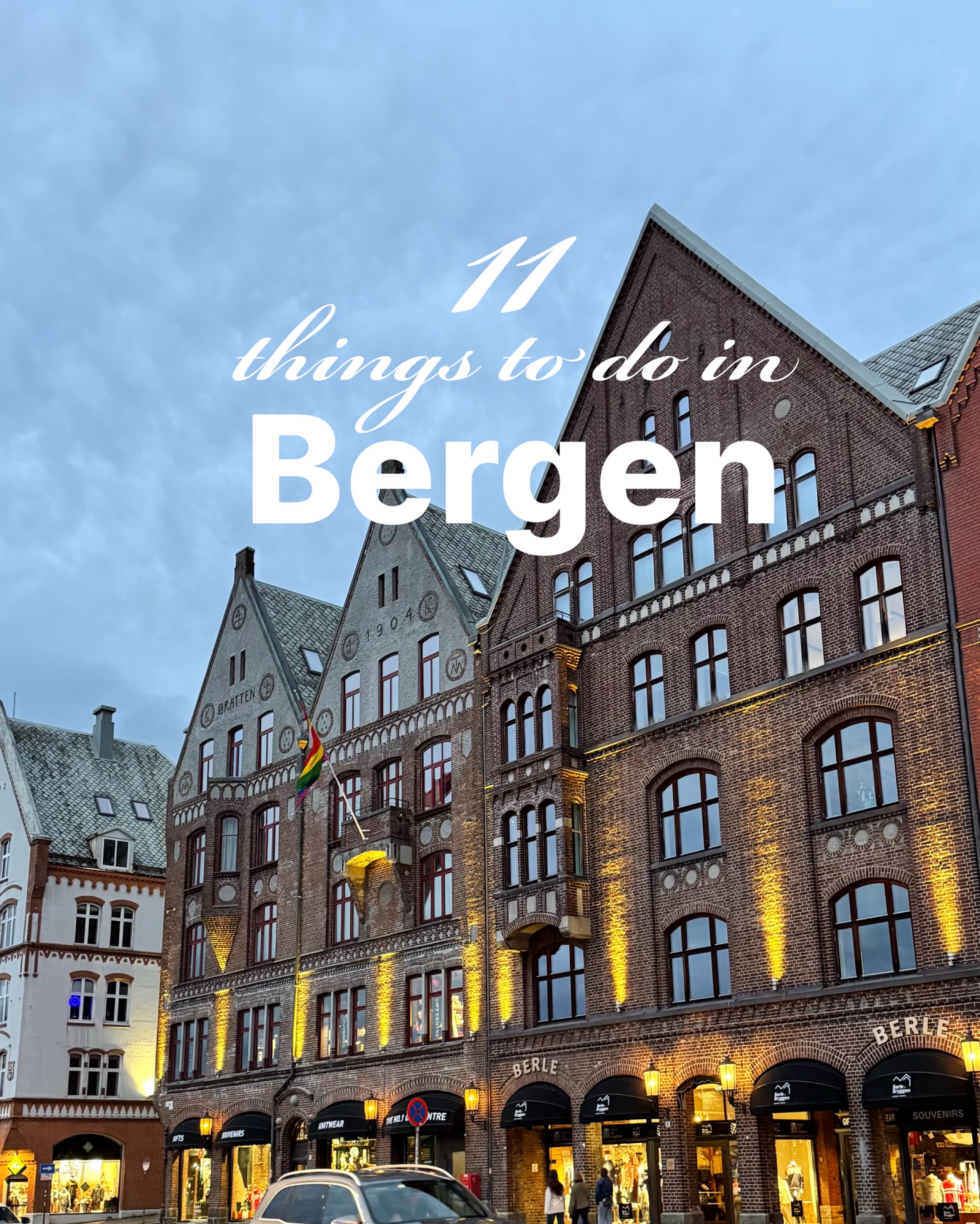 Explore Bergen's Old Town, Food, and Mountain Views