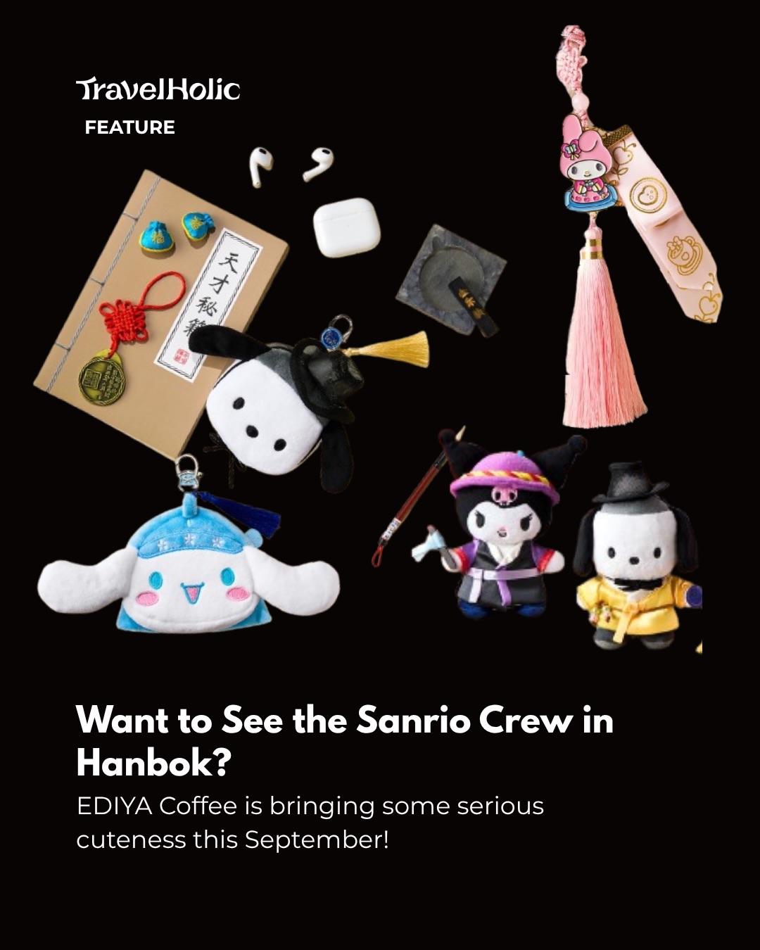 Ediya Coffee Features Sanrio Character Collaborations