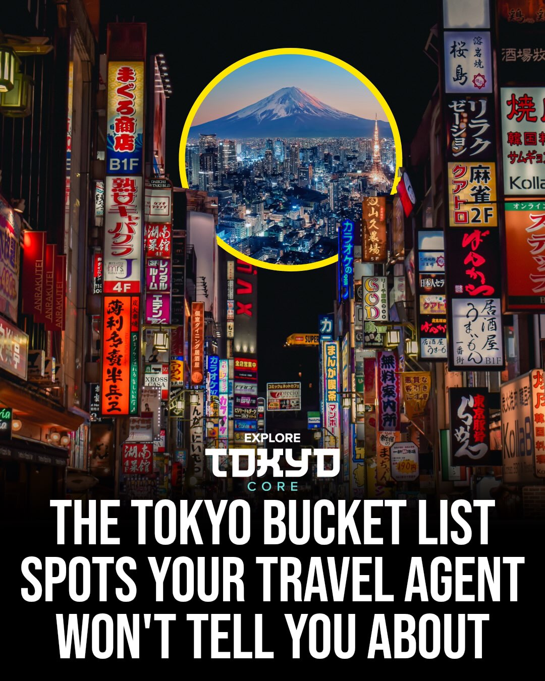 Iconic Tokyo Landmarks and Natural Wonders