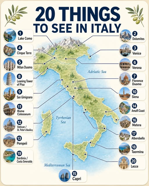 Italy's Must-See Destinations for Every Traveler