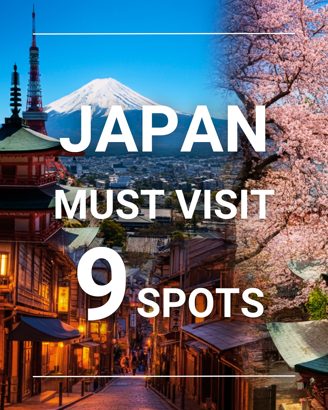 Iconic Japanese Landmarks and Natural Wonders