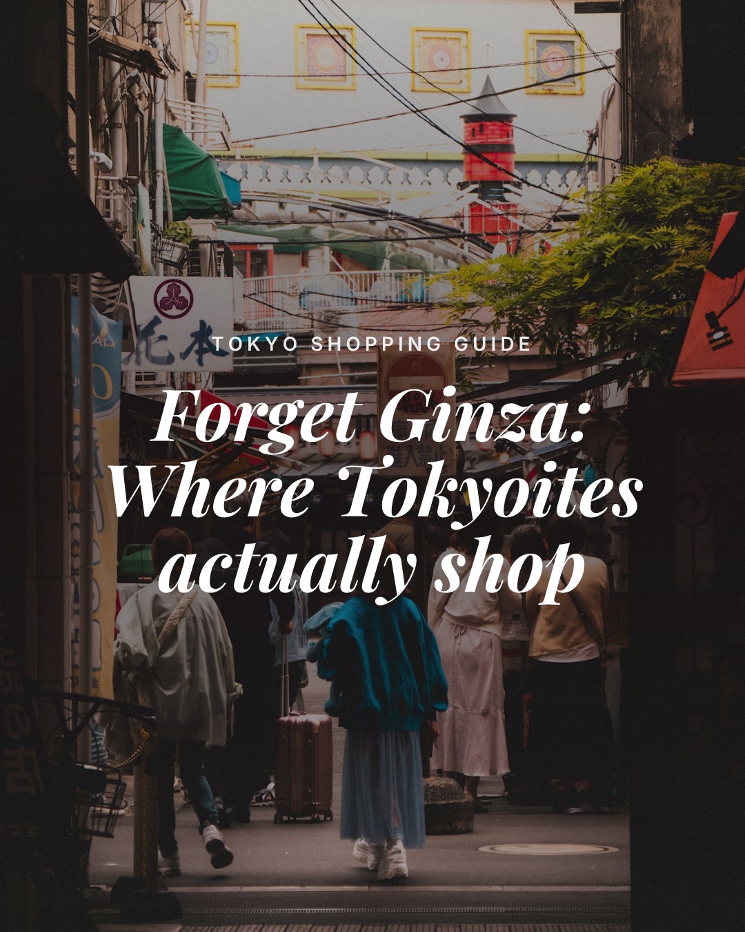 Tokyo's Authentic Neighborhood Shopping Streets