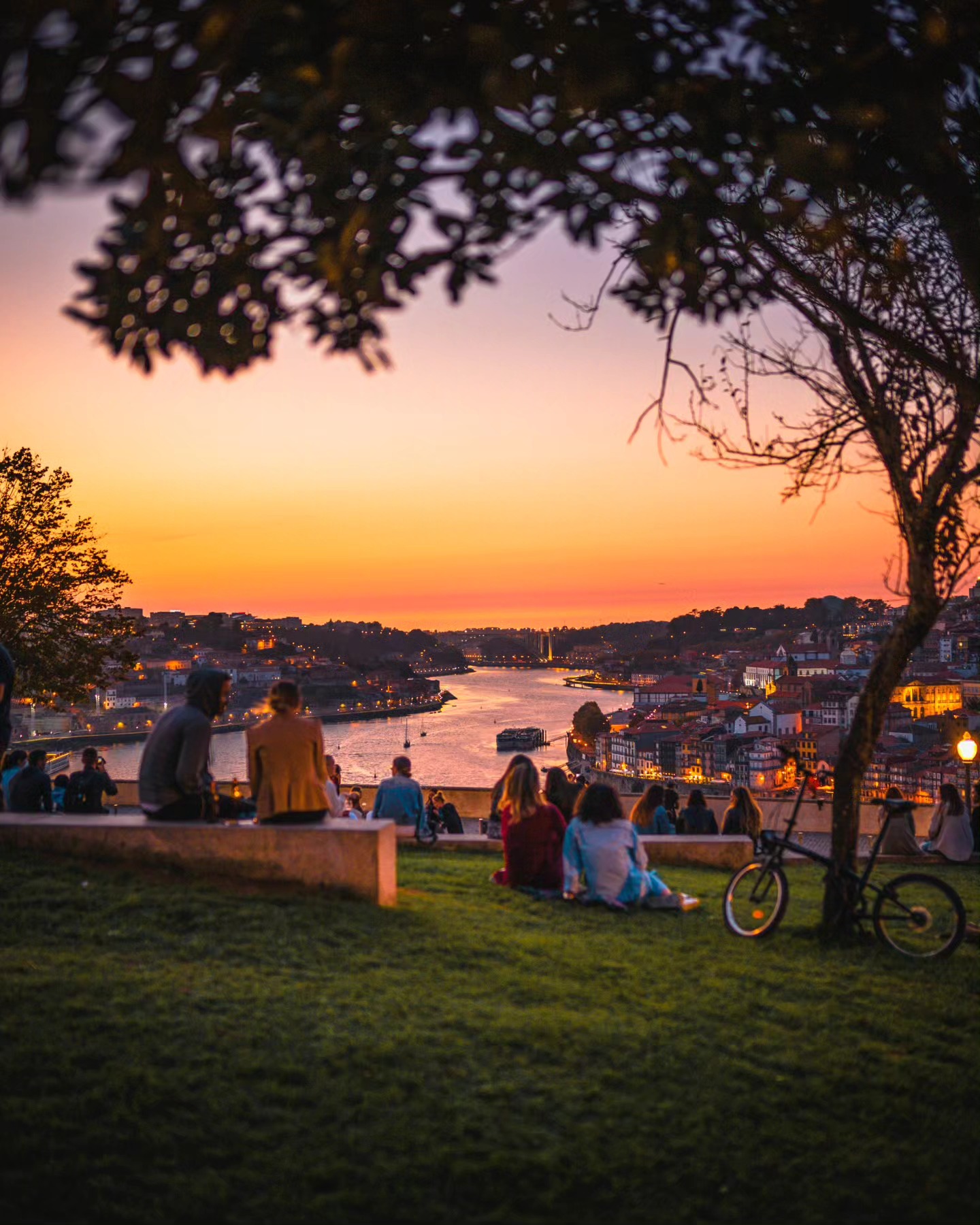 Iconic Porto Riverfront Sunset Views