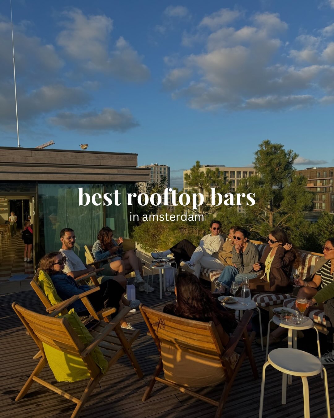 Amsterdam Rooftop Bars For Sunset Views