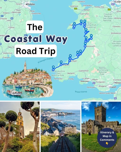 Coastal Way Road Trip Through West Wales