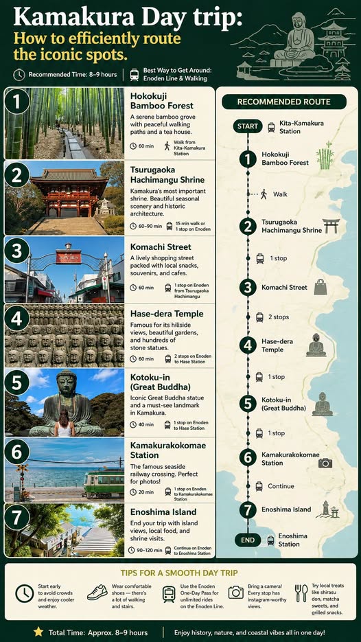 Kamakura's Top 7 Attractions For Efficient Travel