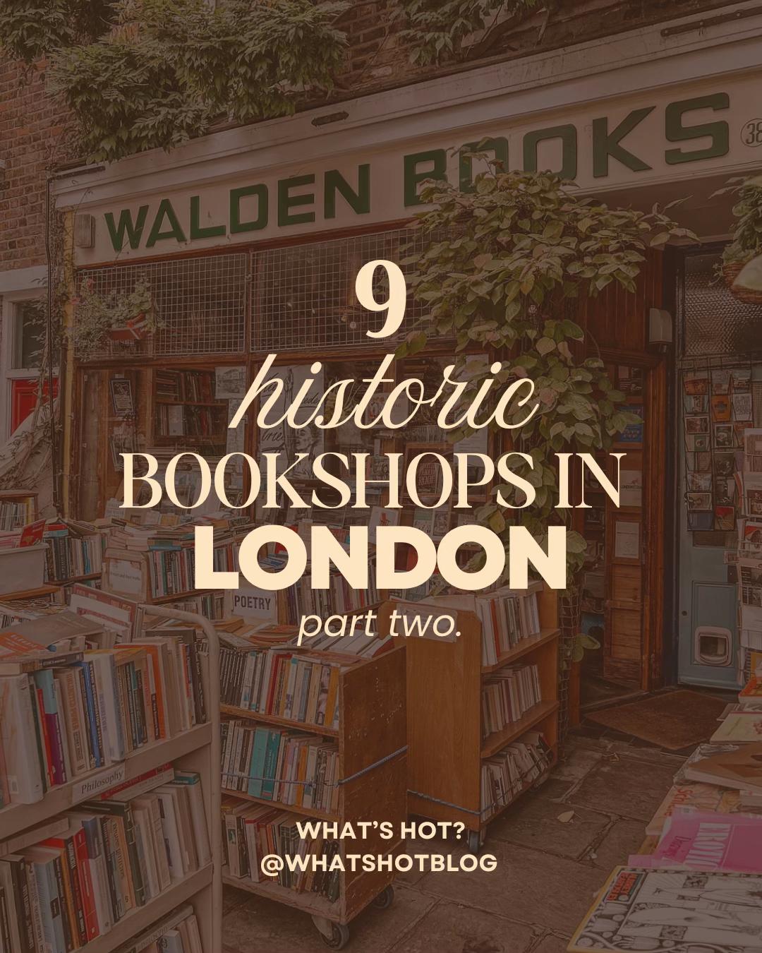 London's Historic Bookshops for Literary Adventures