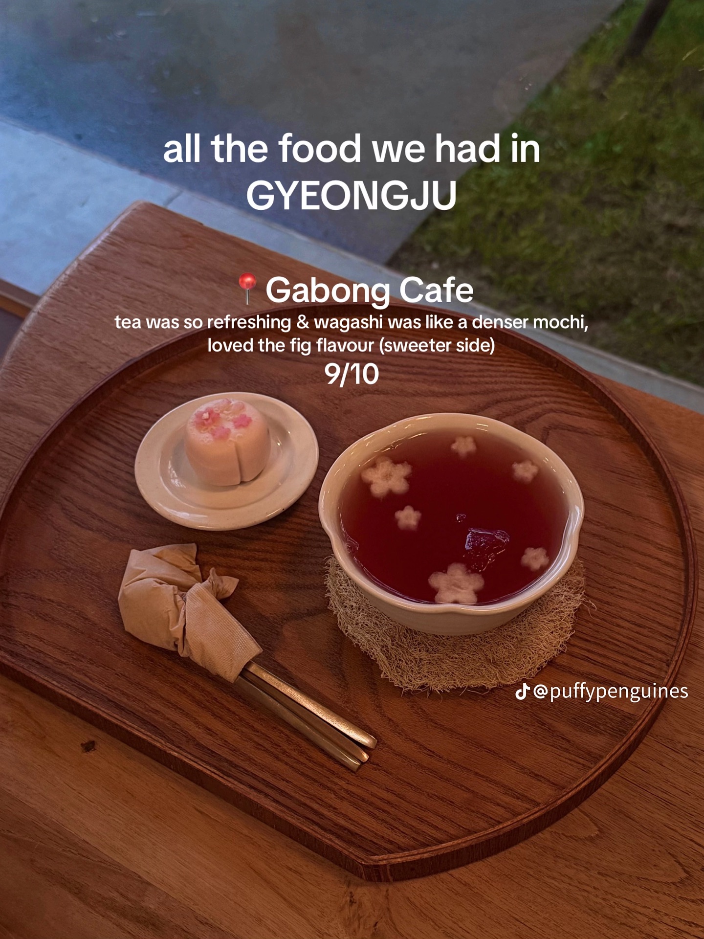 Gyeongju Food Tour: Cafes, Dumplings, and More