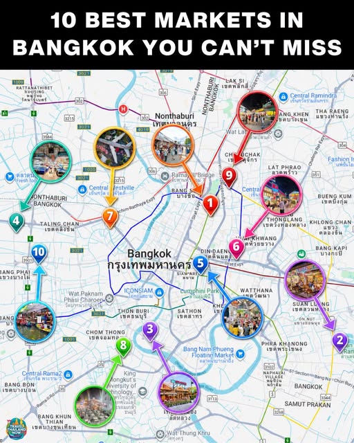 Bangkok's Best Markets For Food, Shopping, and Vibes