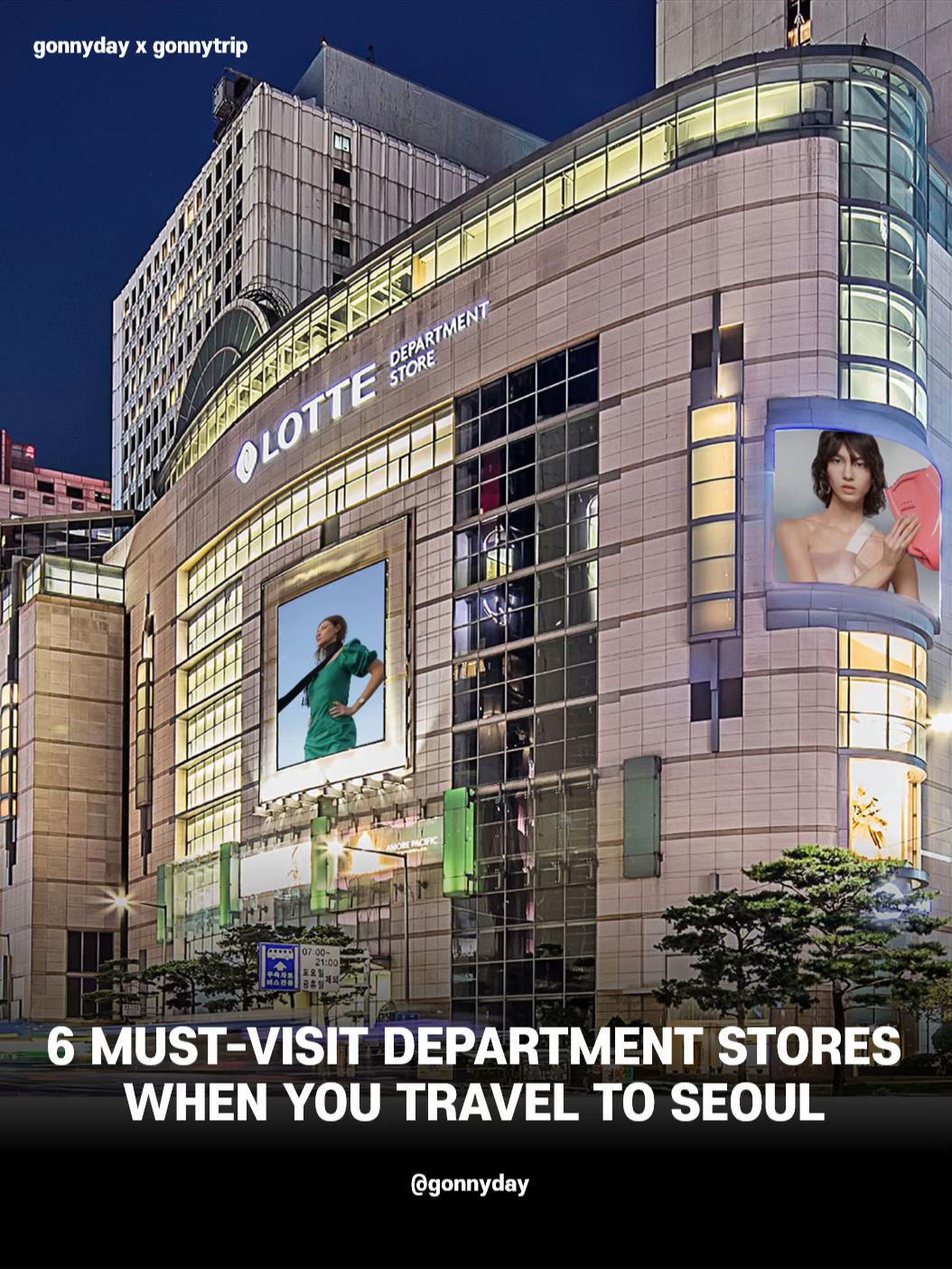 Seoul's Top Six Department Stores for Shopping