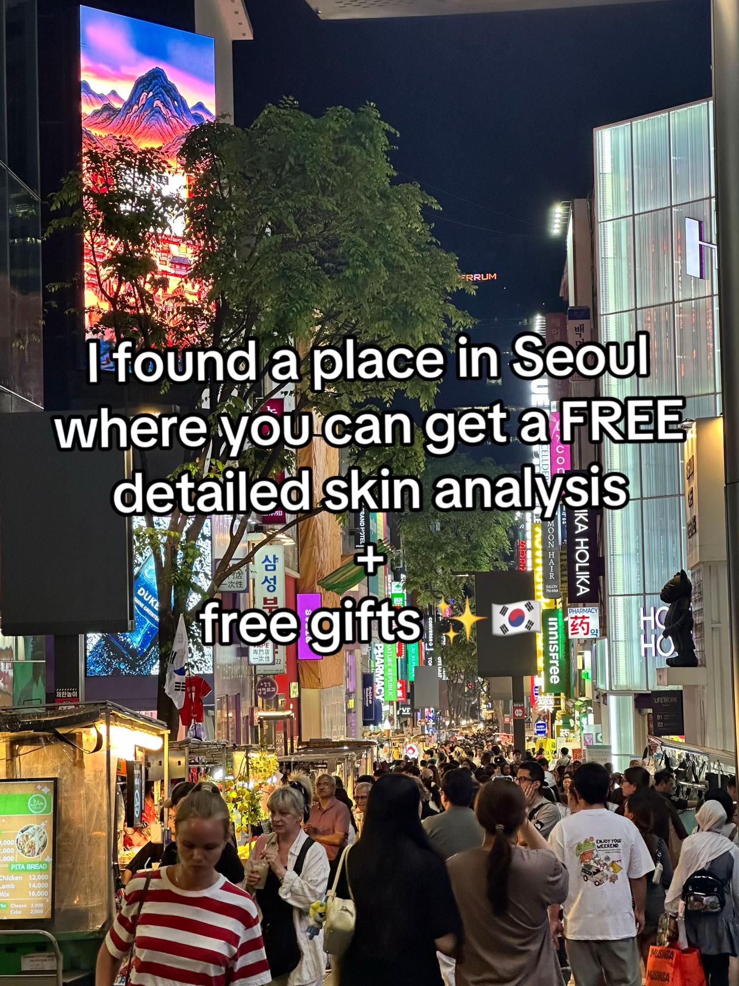 Free Skin Analysis and Gifts at Mixsoon Store