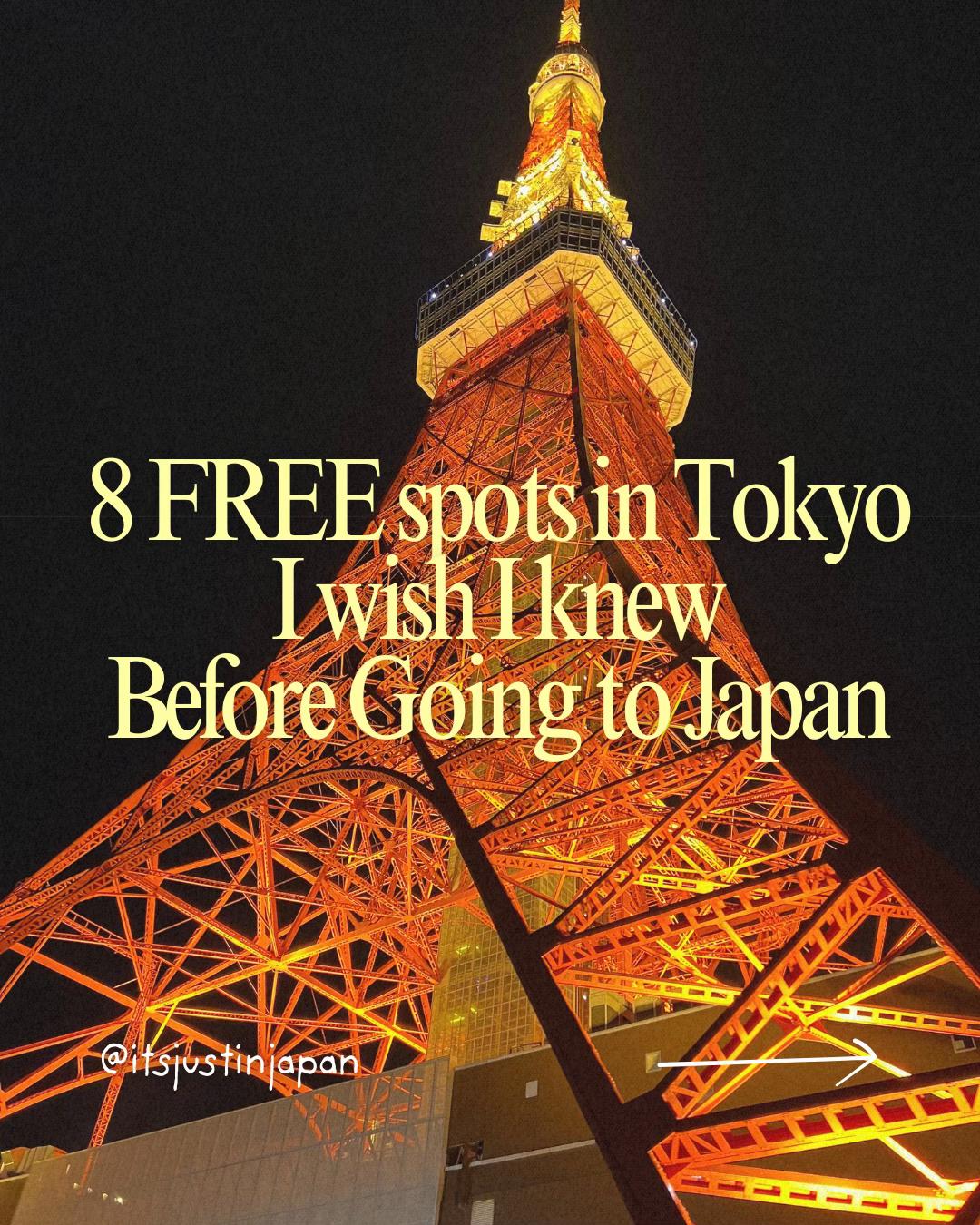 Free Tokyo Attractions To Discover