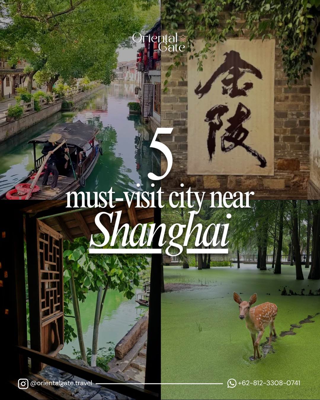 Chinese Water Towns Near Shanghai