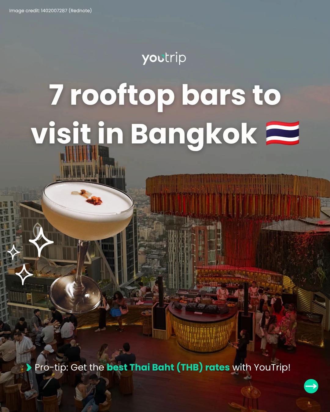 Bangkok's Top Seven Rooftop Bars With City Views