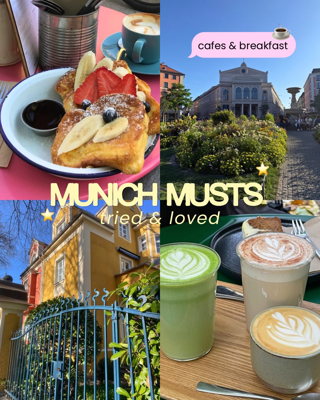 Munich Cafes and Breakfast Spots Worth Visiting